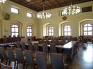 Blck in den Großen Saal im Wittenberger Rathaus